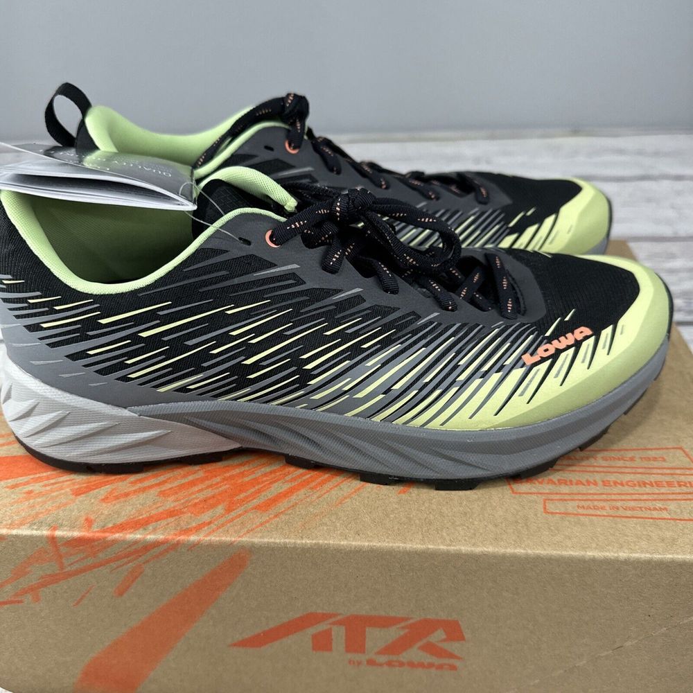 New LOWA 3206959005 Women's Amplux Ws Grey Cross-country Trail Running Shoes 9.5